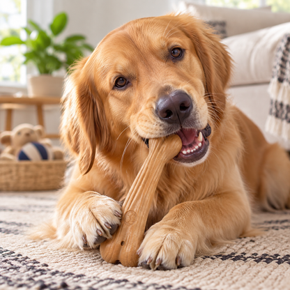 Pine Fiber Dog Chew Bone
