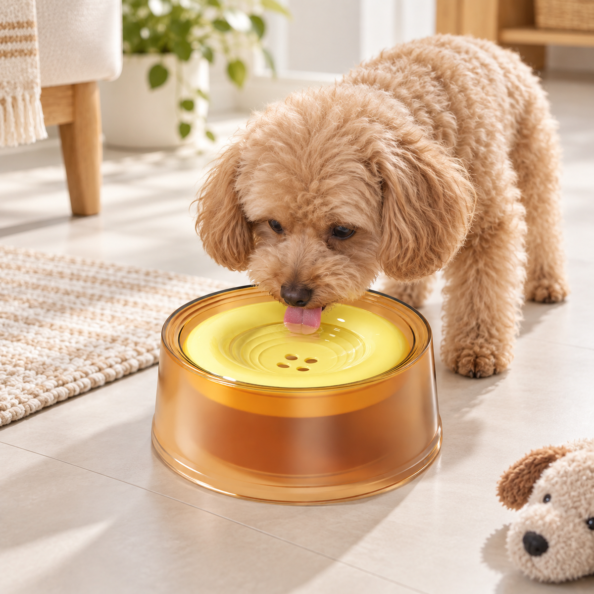 Floating Pet Water Bowl